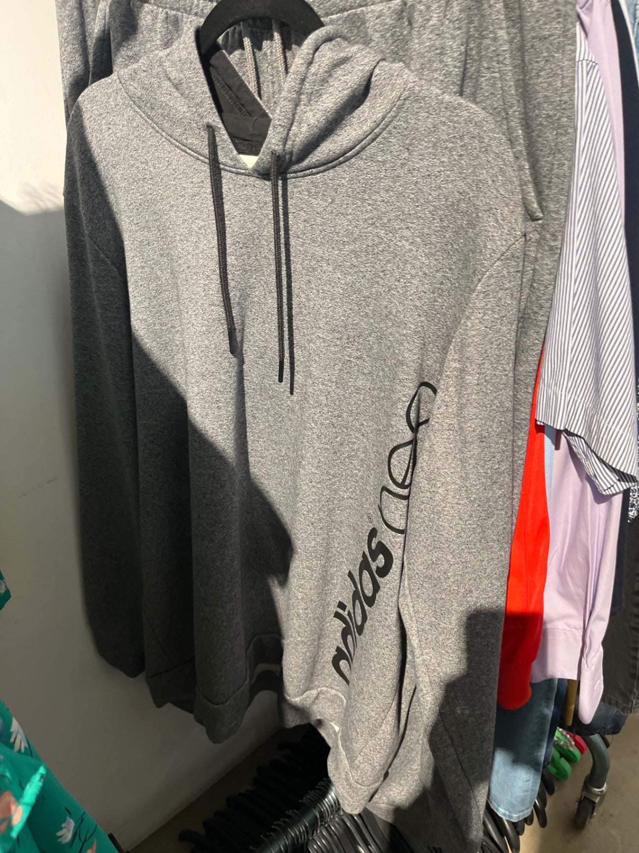 Adidas Neo Hoodie Grau Gr.: XXL