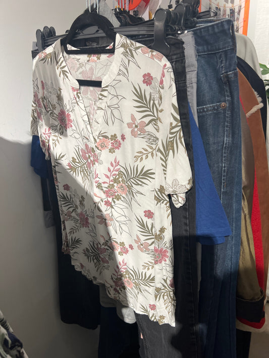 Bluse Weiß Gr.: M