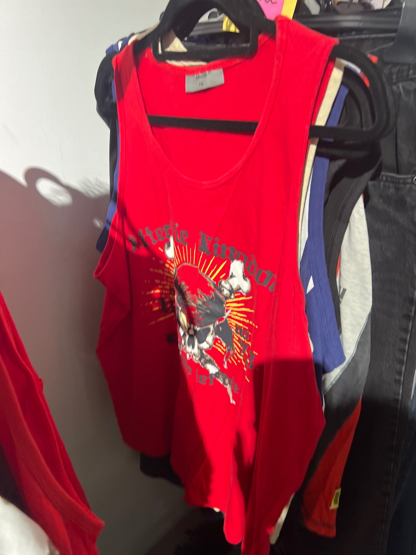 Tanktop Rot Gr.: XL