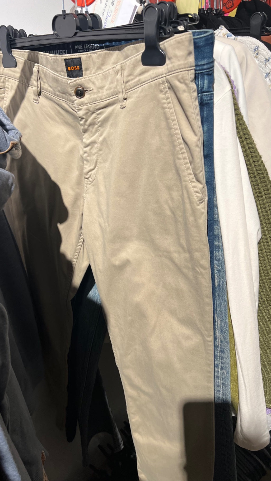 BOSS Hose Beige Gr.: 36