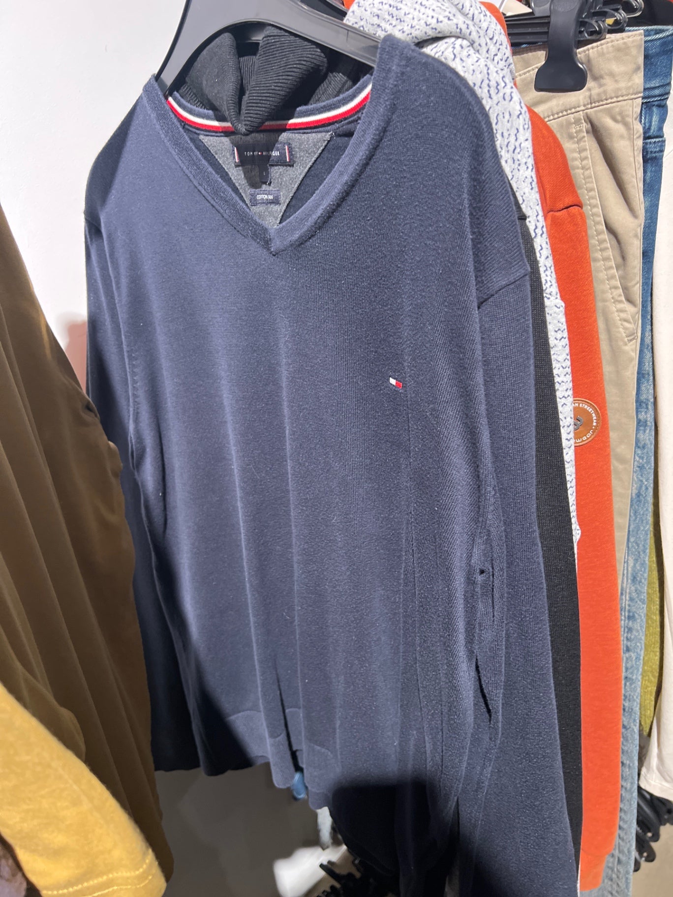 BWARE Tommy Hilfiger Pullover Blau Gr.: L