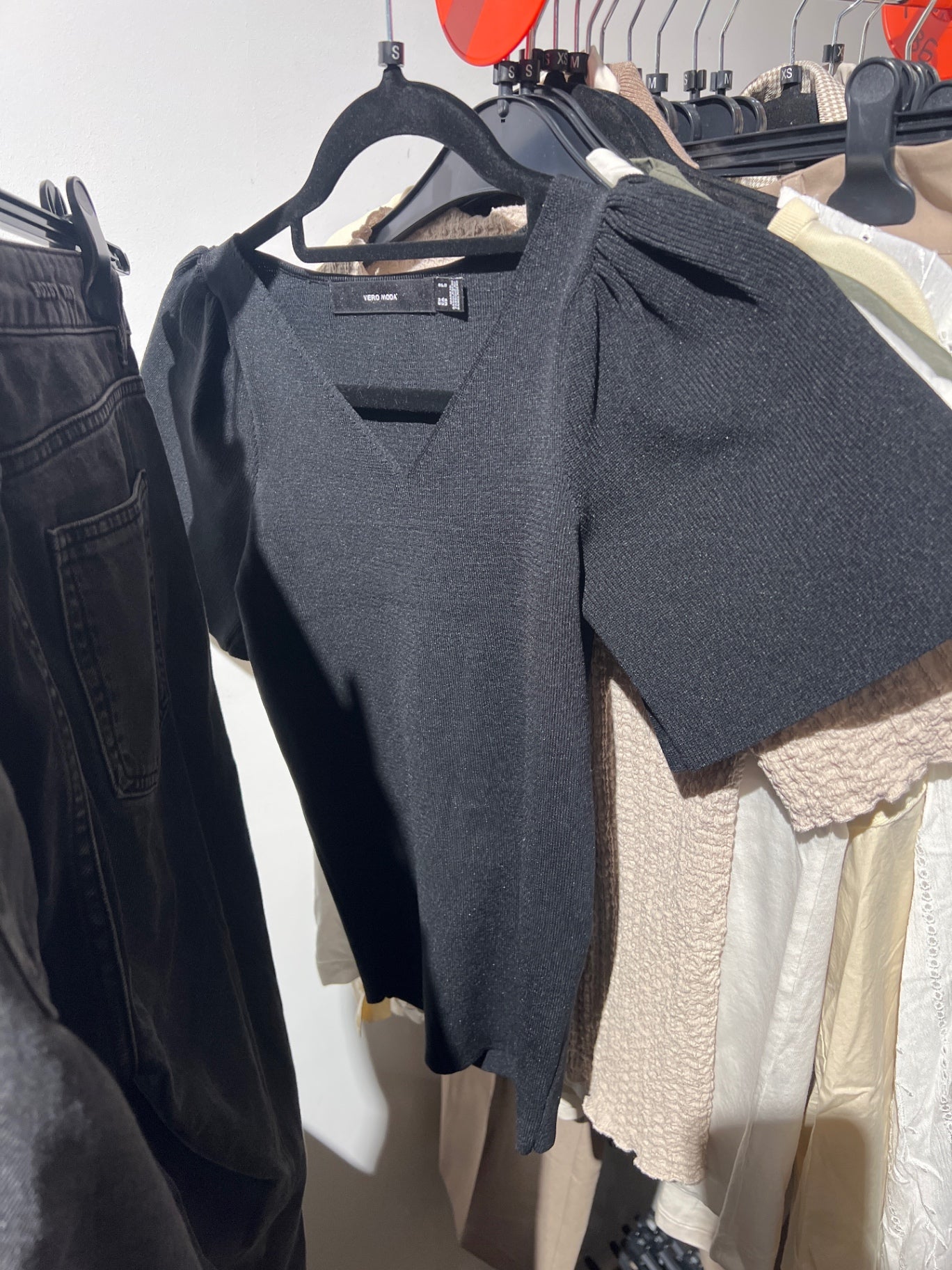 Vero Moda T-Shirt Schwarz Gr.: S