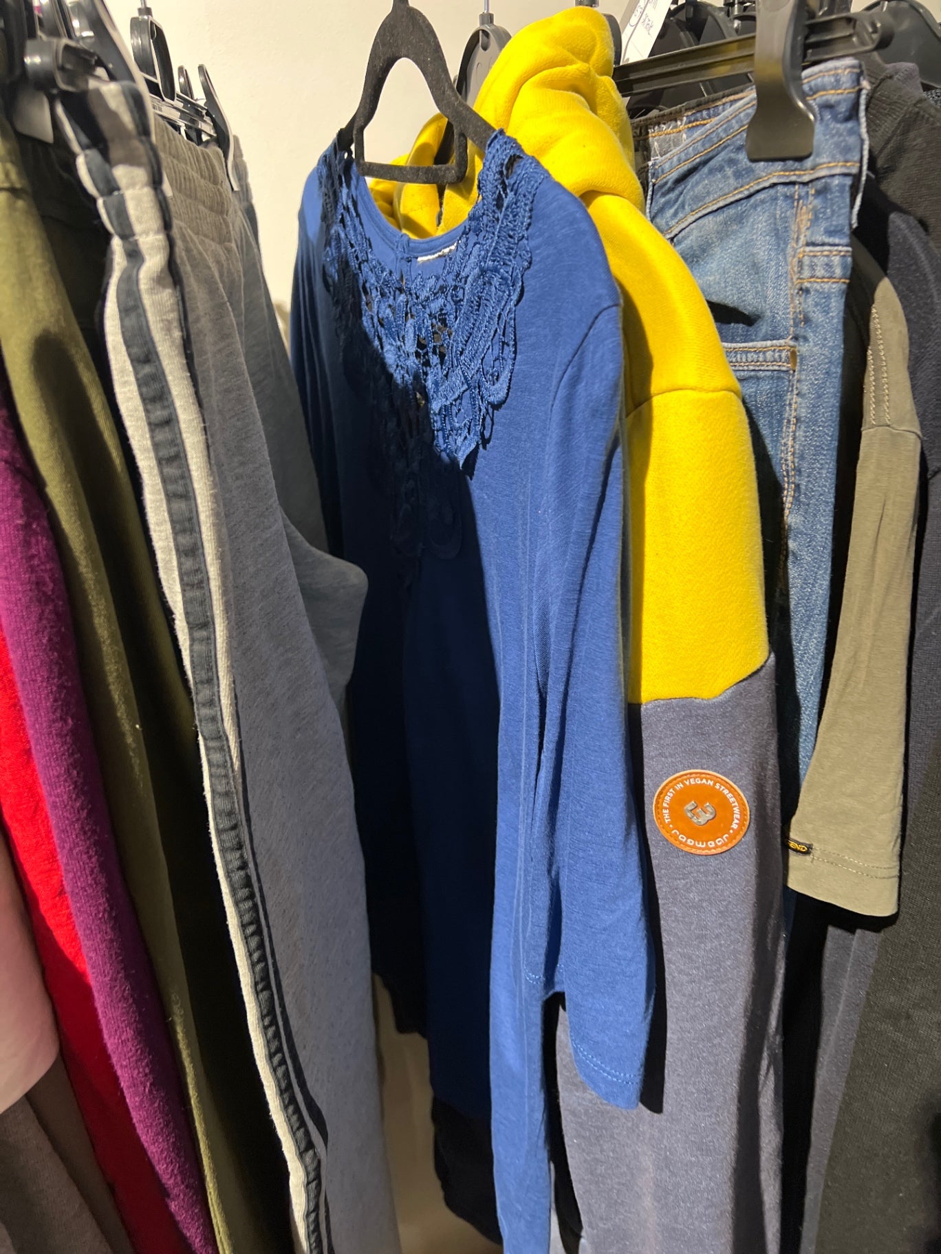 T-Shirt Blau Gr.: M