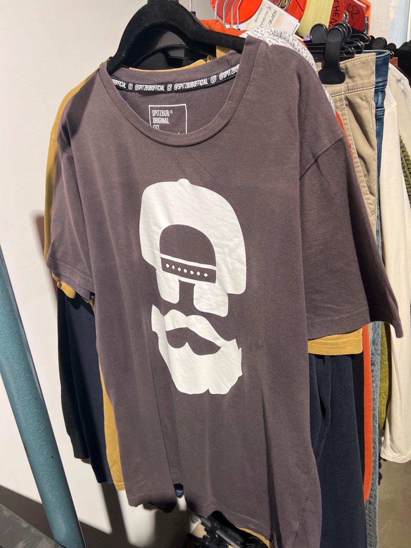 SPITZBUBOFFICIAL T-Shirt Braun Gr.: L
