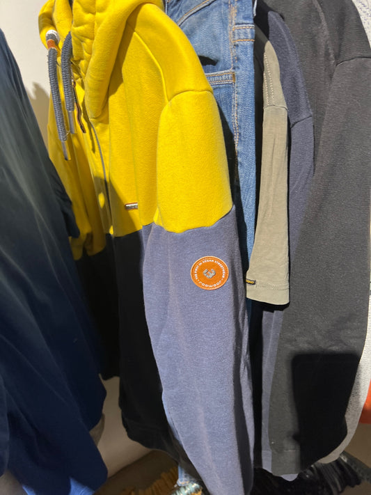 Ragwear Jacke Gelb und Grau Gr.: L