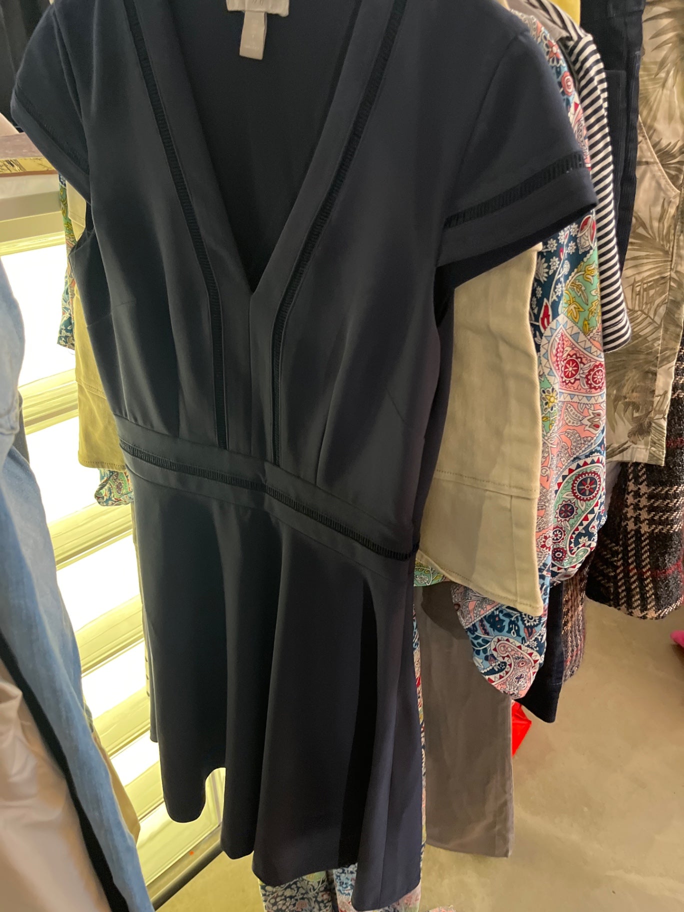 H&M Kleid Dunkelblau Gr.: S