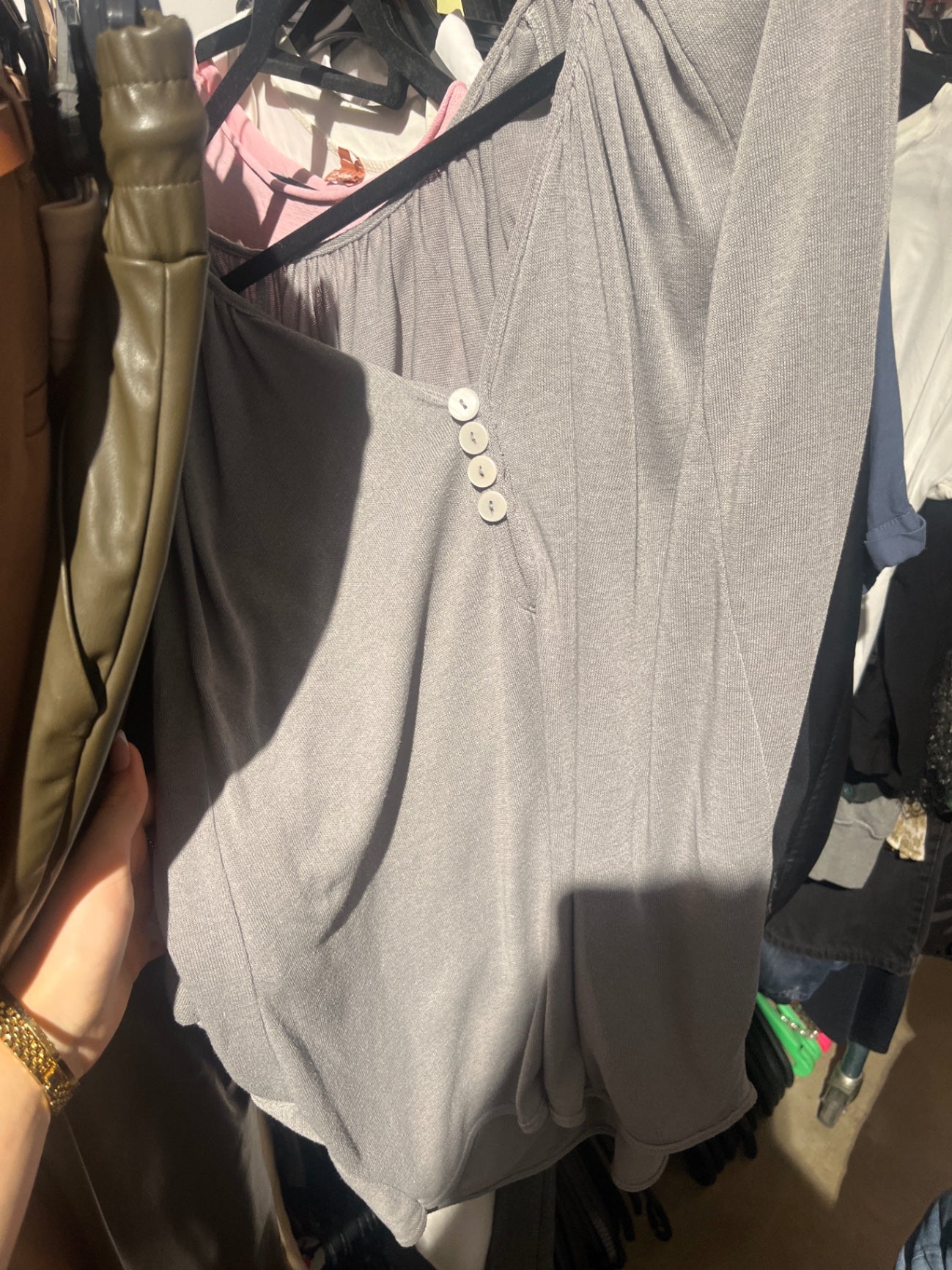 T Shirt Grau Gr.: L