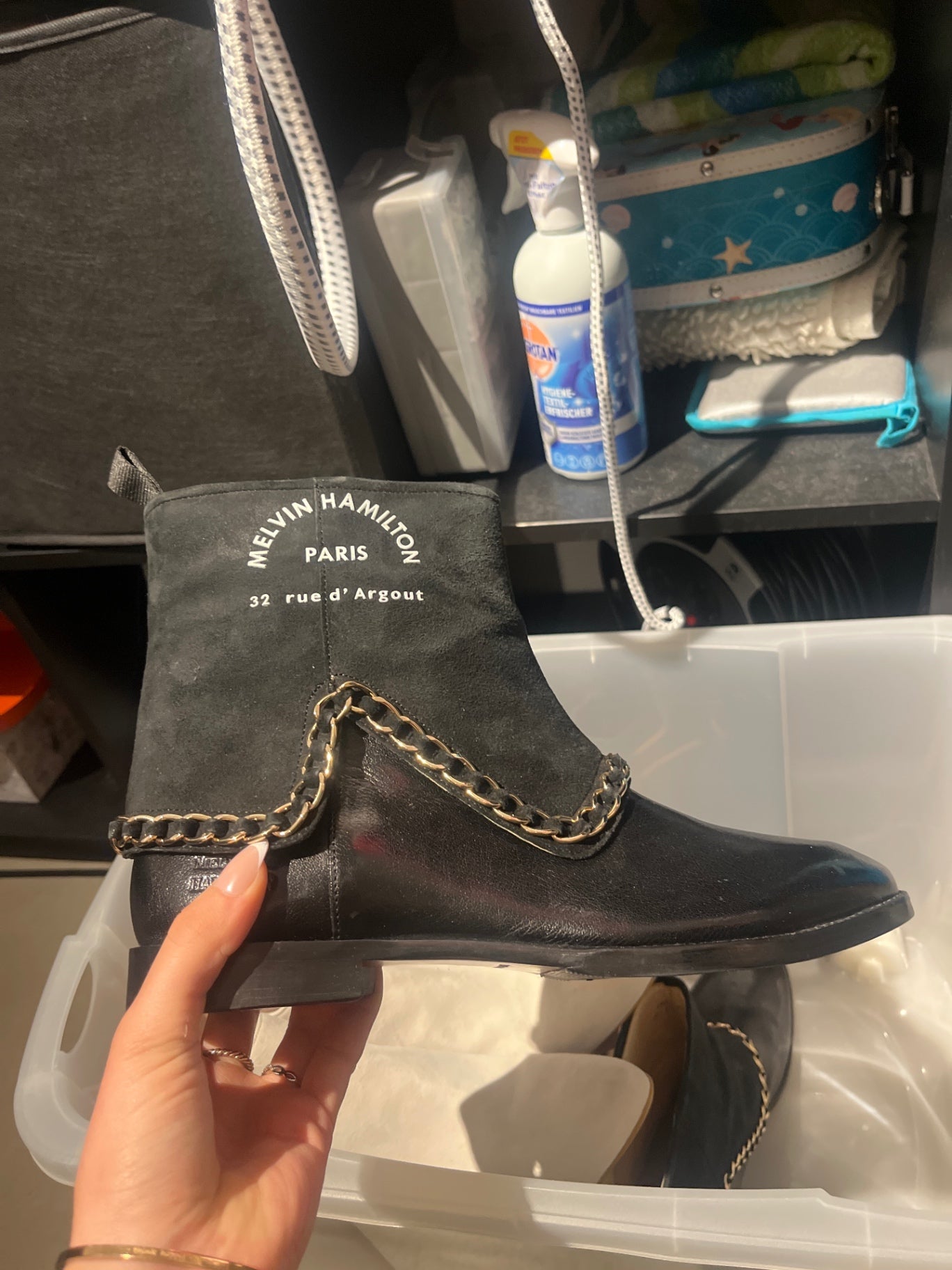 Melvin Hamilton Schuhe Schwarz Gr.: 41