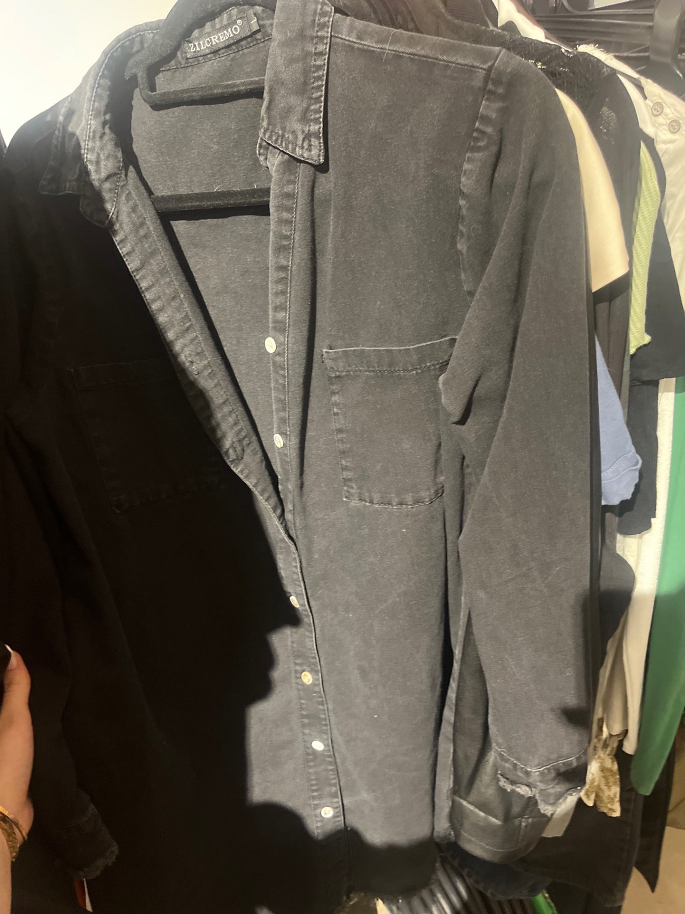 Zilcremo Jacke Grau Gr.: L