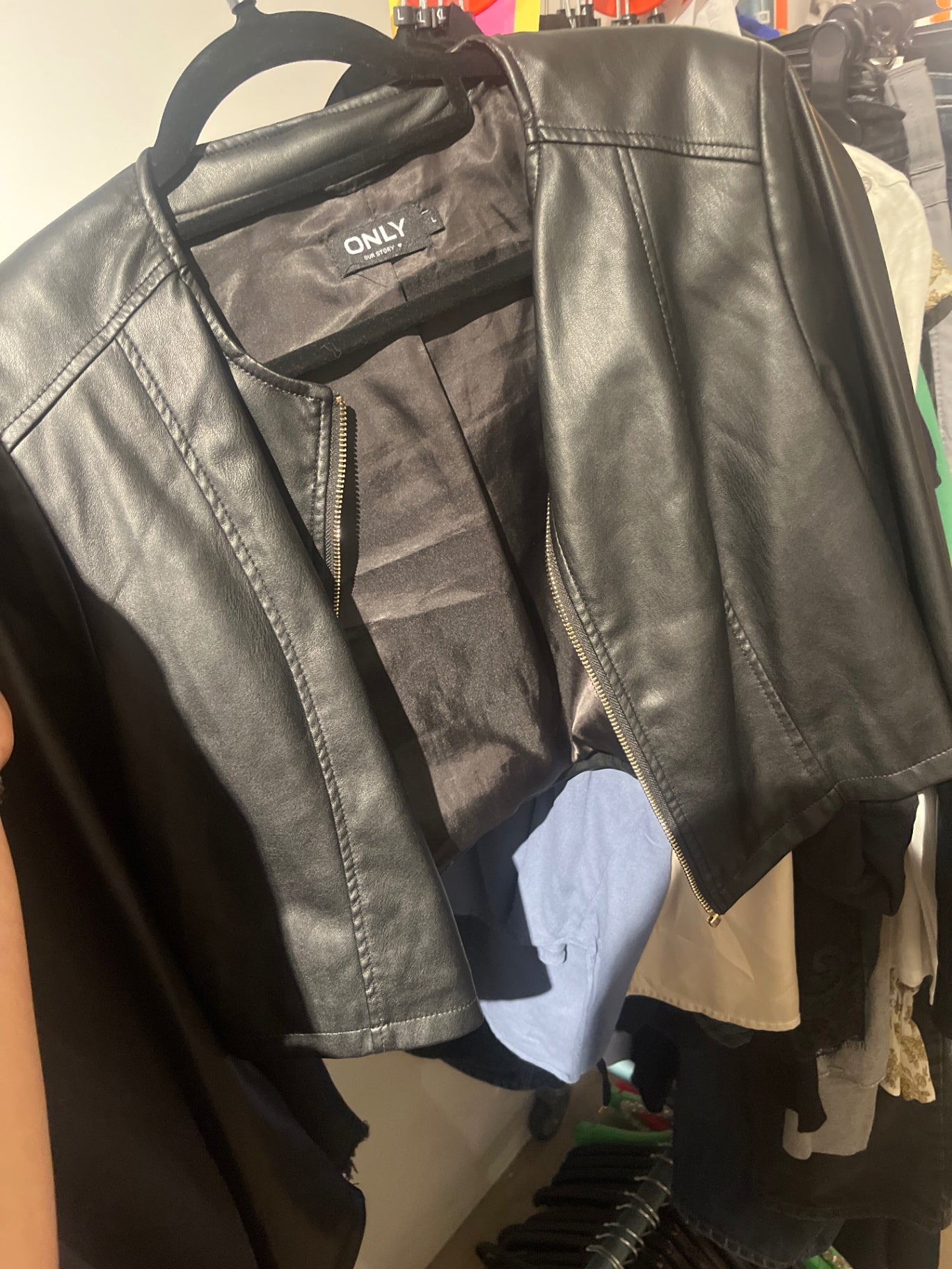 ONLY Jacke Schwarz Gr.: L