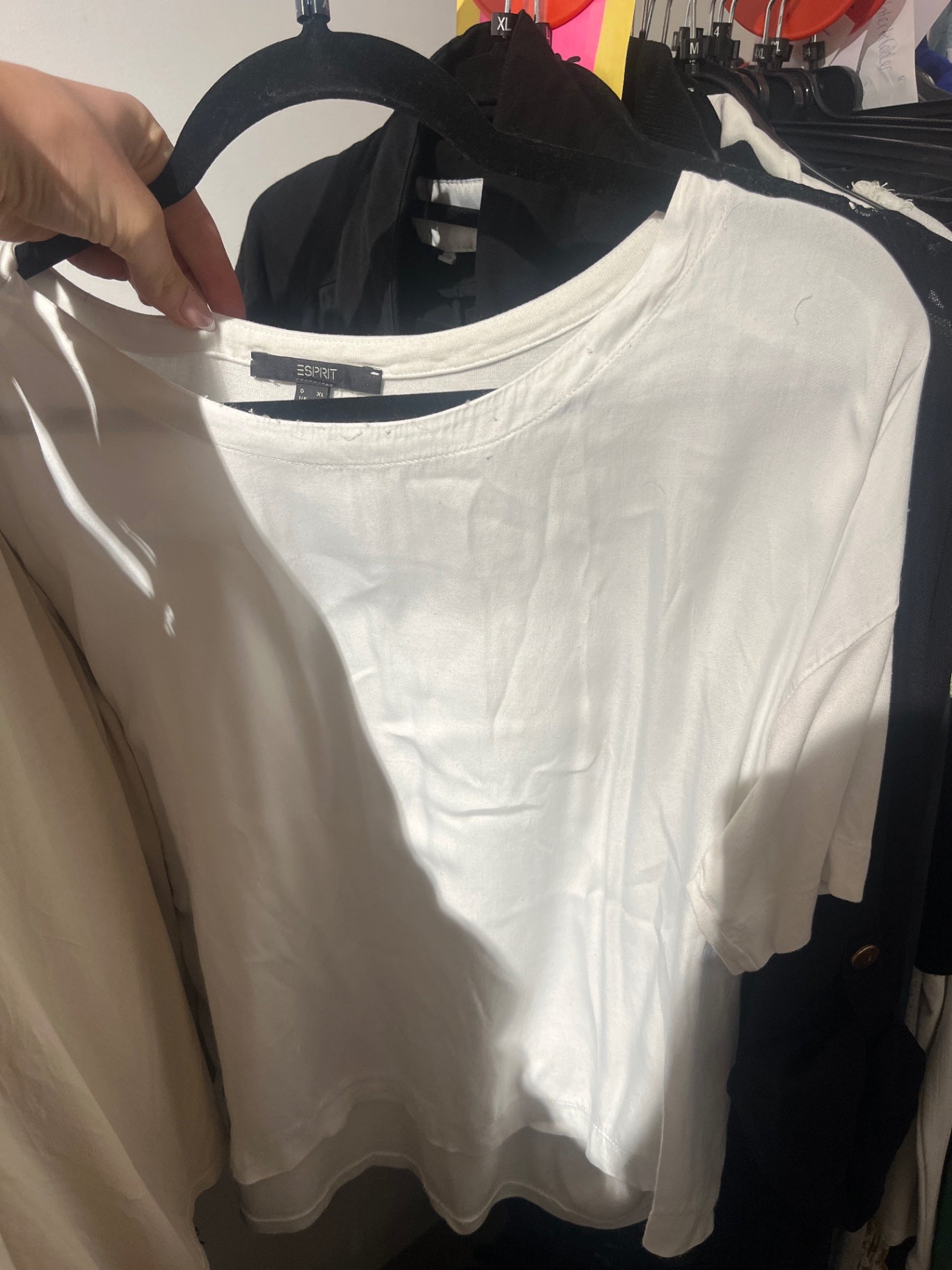 ESPRIT T-Shirt Weiß Gr.: XL