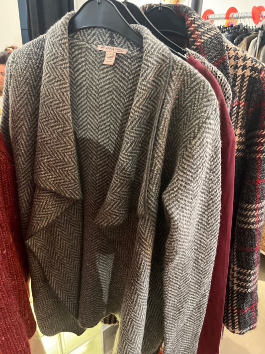 Anna Field Cardigan Grau Gr.: S