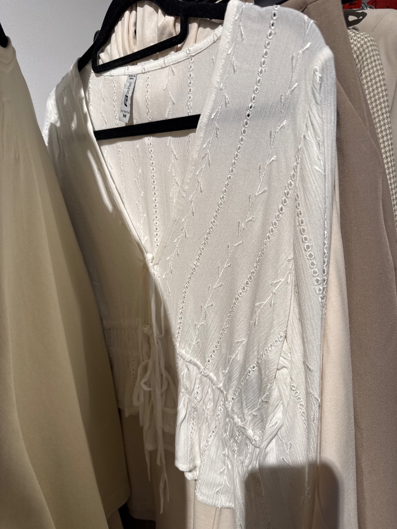 FB Sister Bluse Weiß Gr.: M