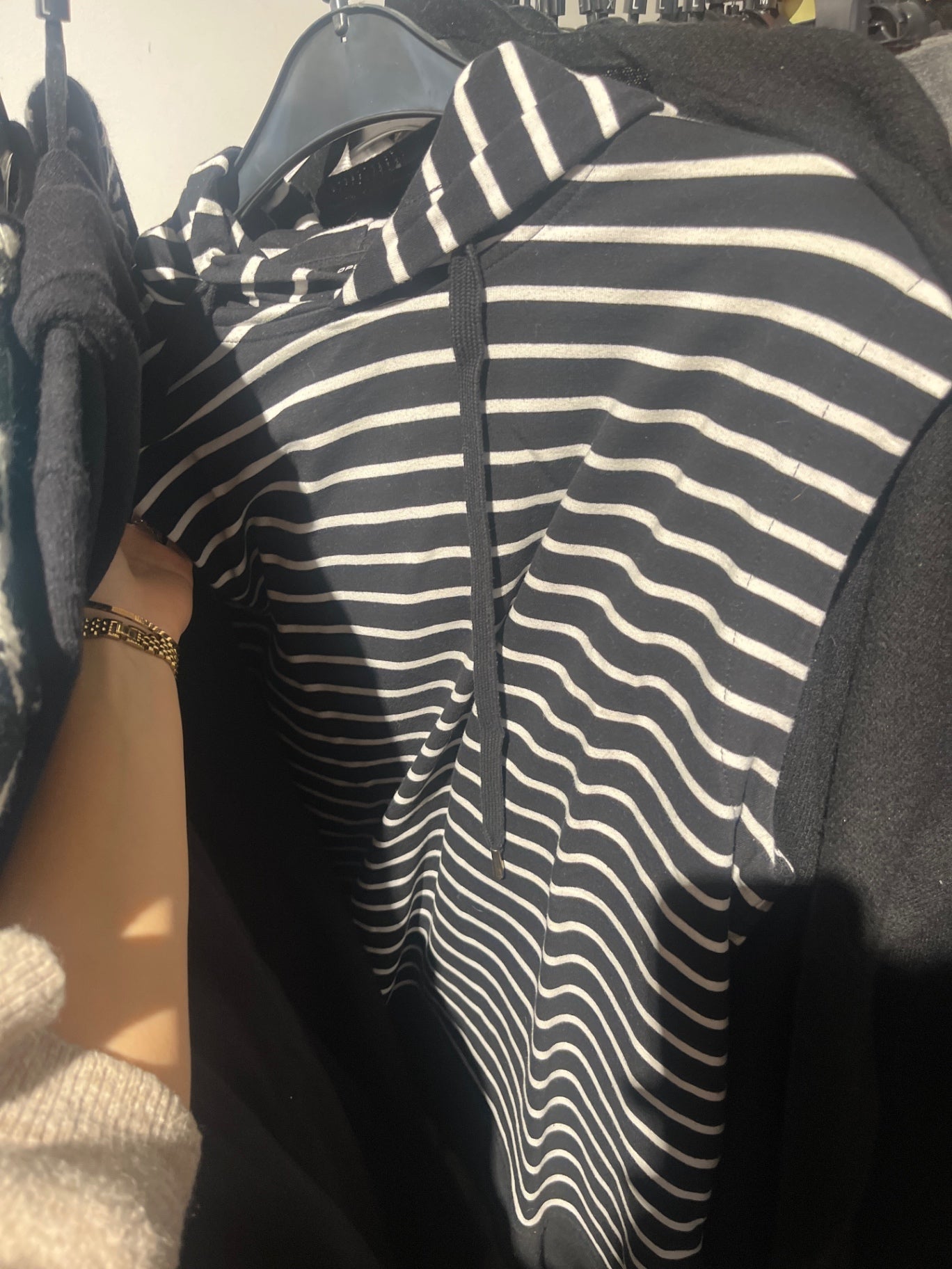 Opus Pullunder Schwarz und Weiß Gr.: XL
