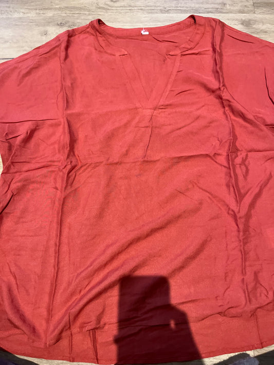 T-Shirt Rot Gr.: L