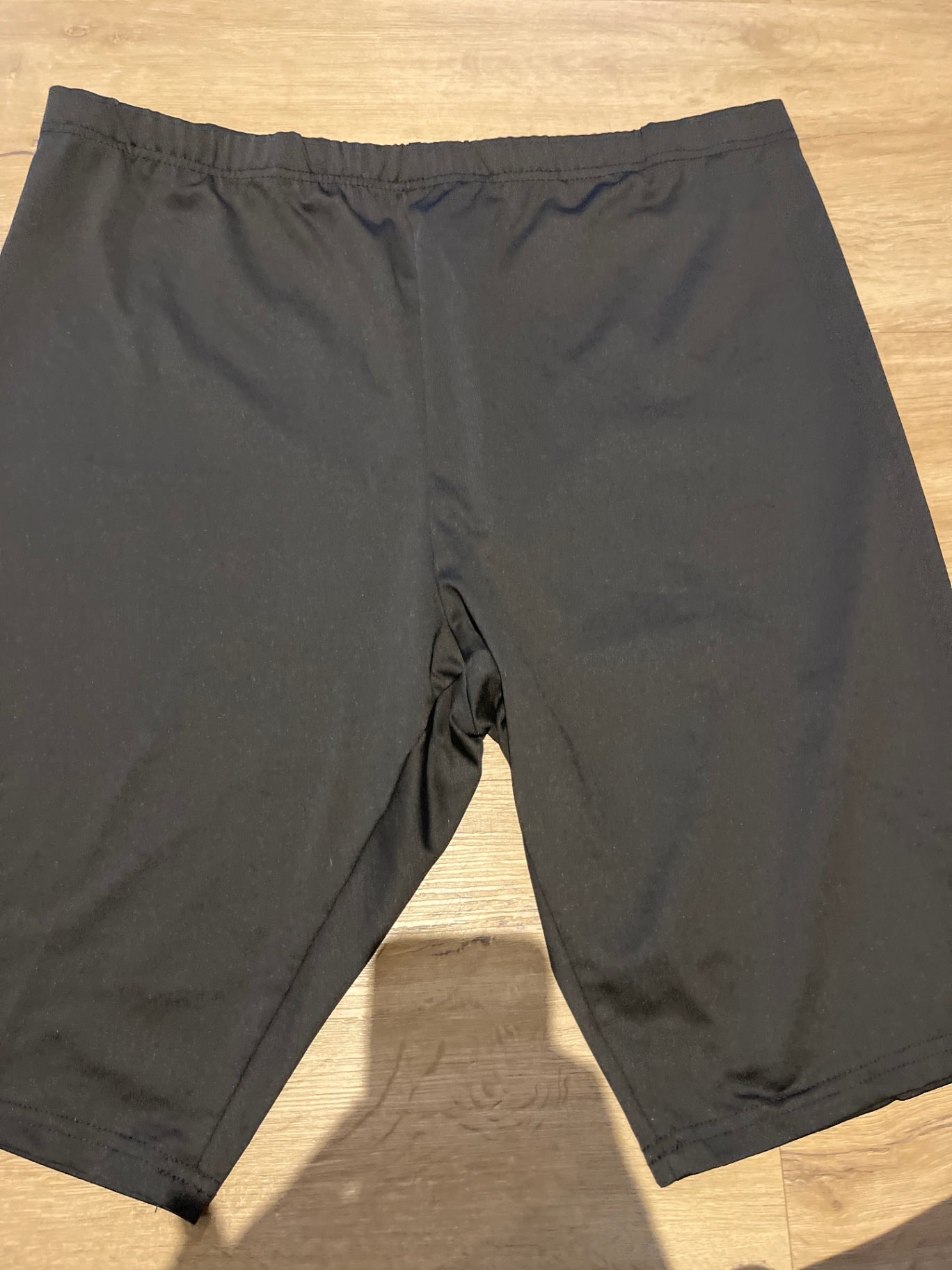 SHEIN Curve Radlerhose Schwarz XXL