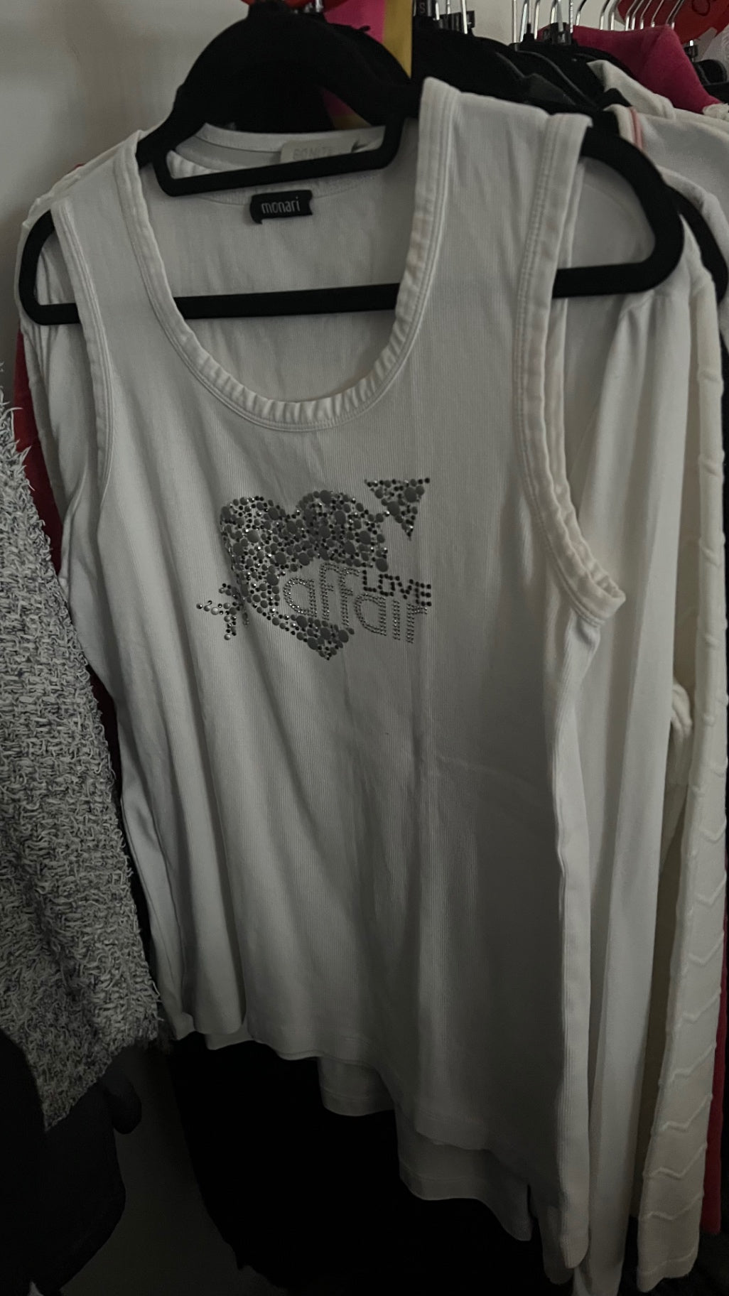 monari Top Weiß Gr.: M