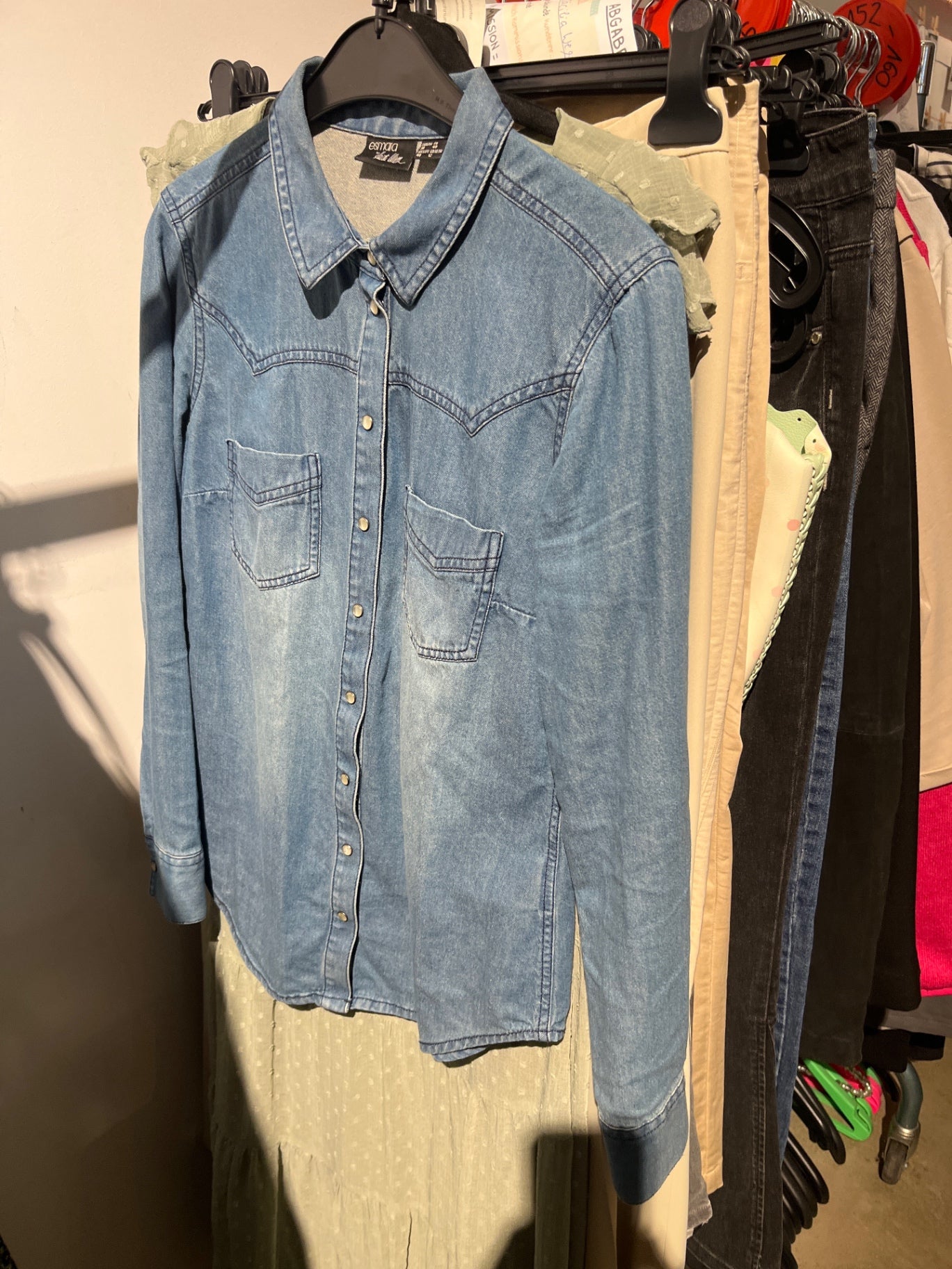 Esmara Jeanshemd Blau Gr.: M