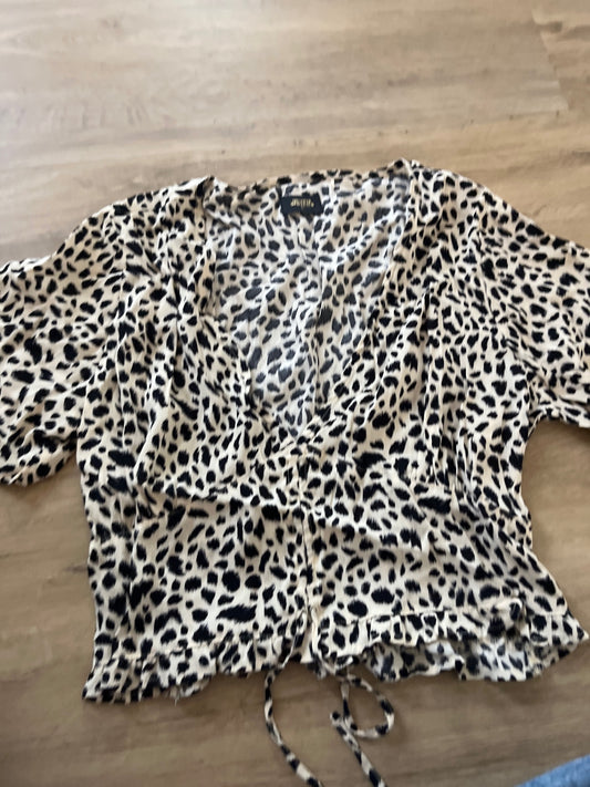 Seven Sisters Bluse Leo Cropped Leo:L