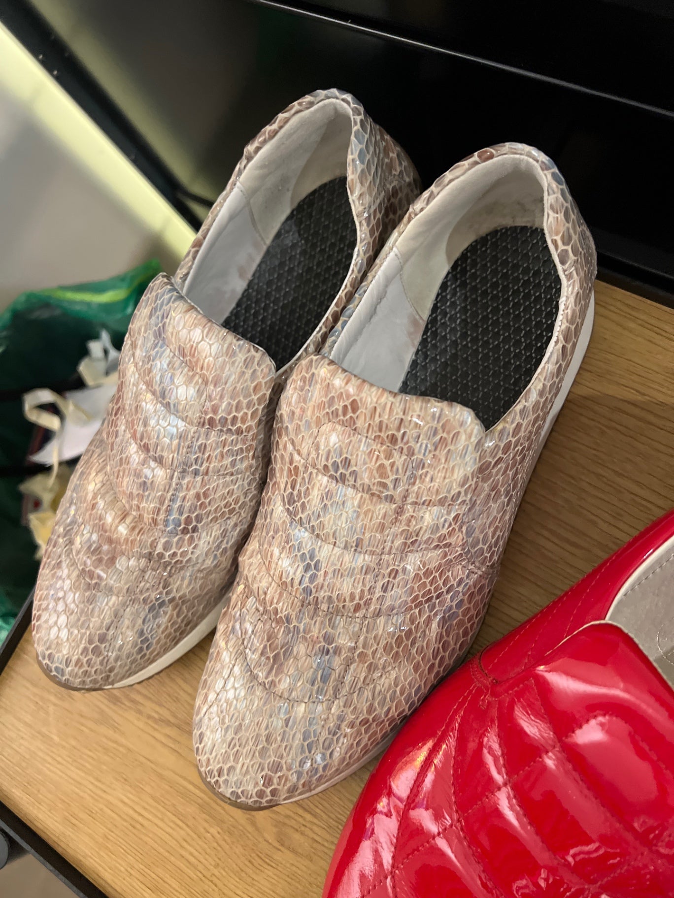 Schuhe Beige Gr.: 41,5