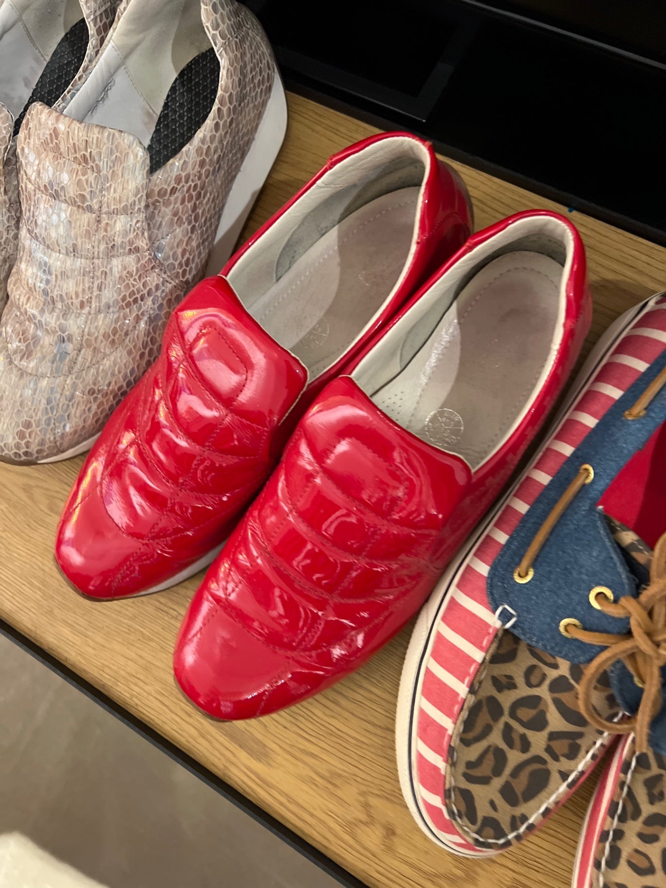 Schuhe Rot Gr.: 41,5