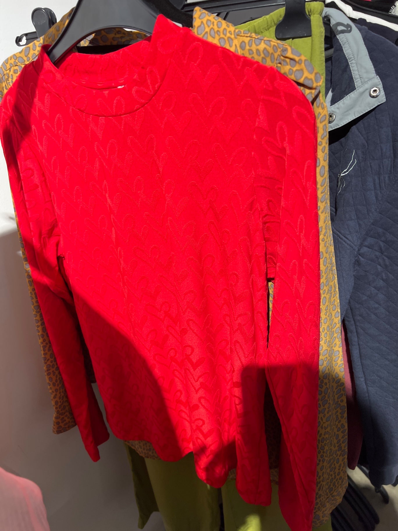 Shoeby Langarmshirt Rot Gr.: XL