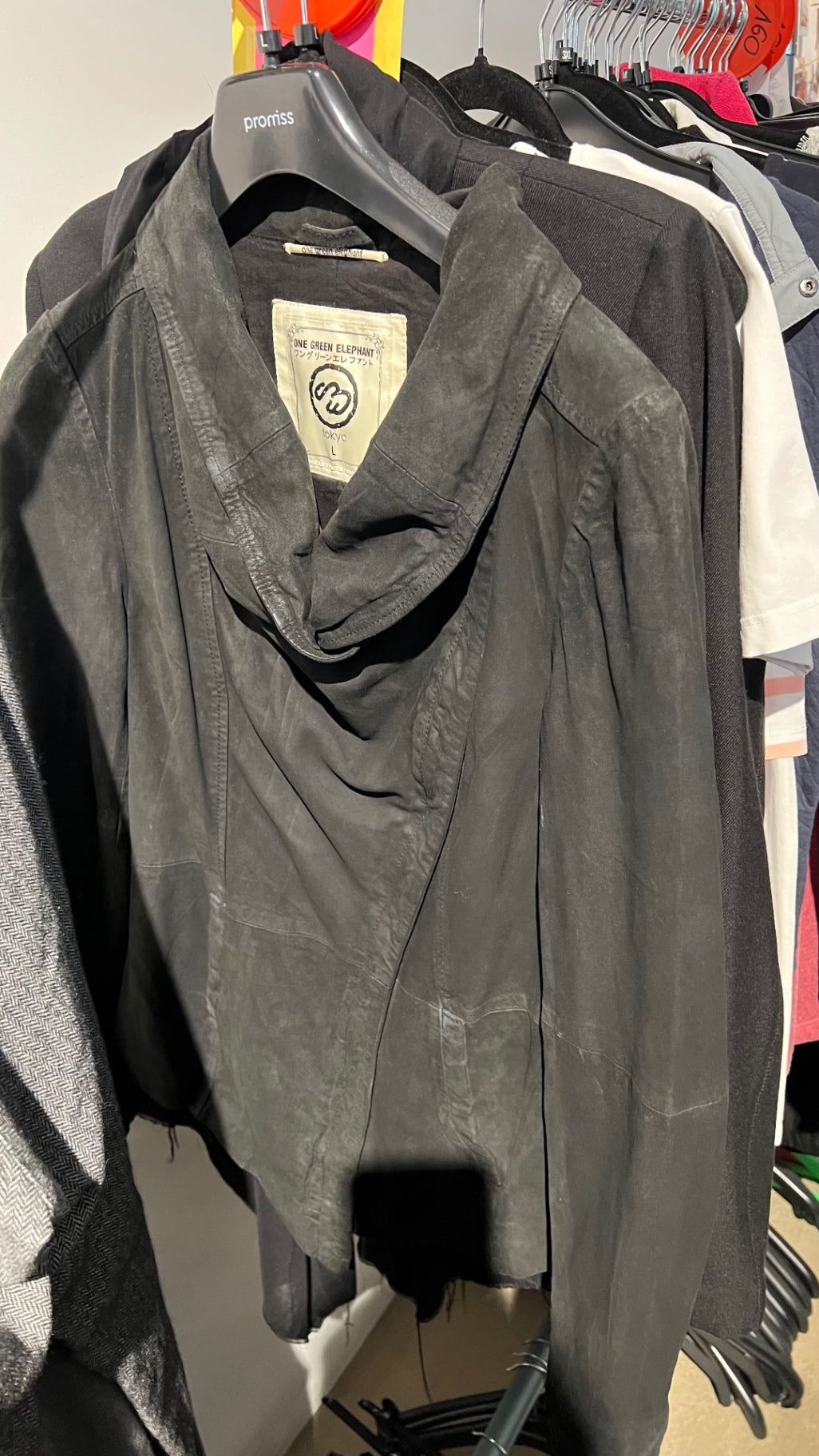 ONE GREEN ELEPHANT Jacke Grau Gr.: L