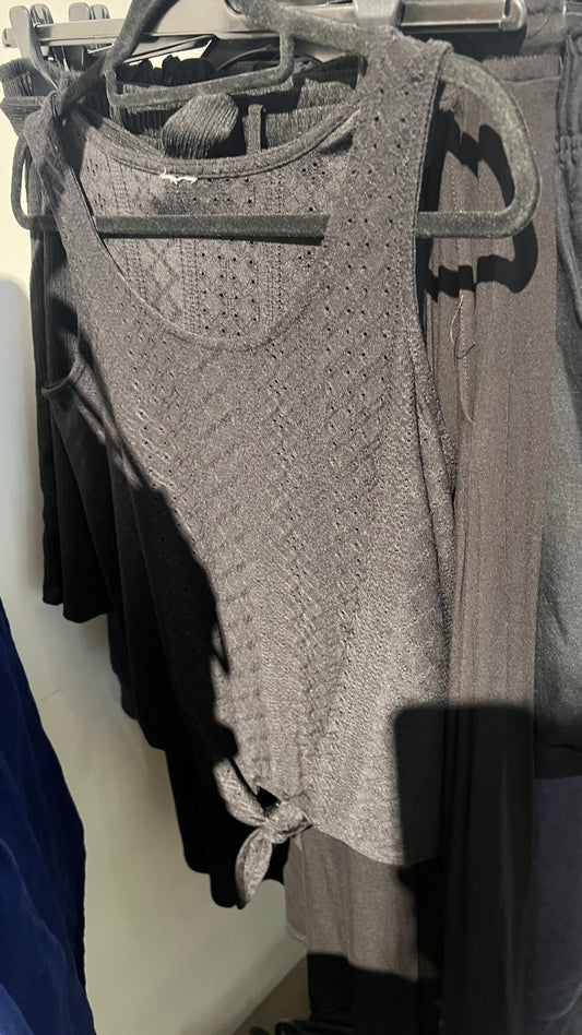 Top Schwarz Gr.: S