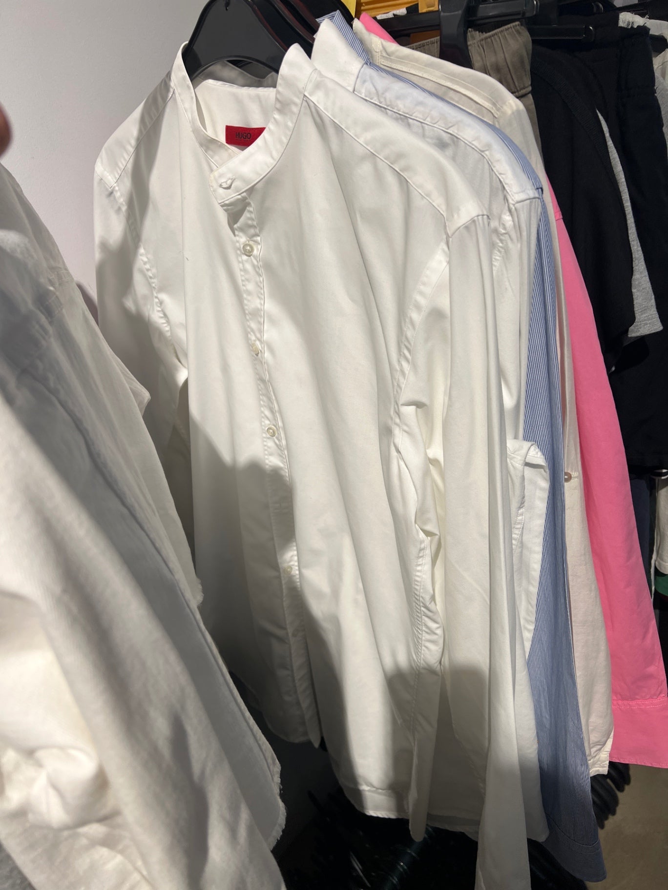Hugo Boss Hemd Weiß Gr.: XL