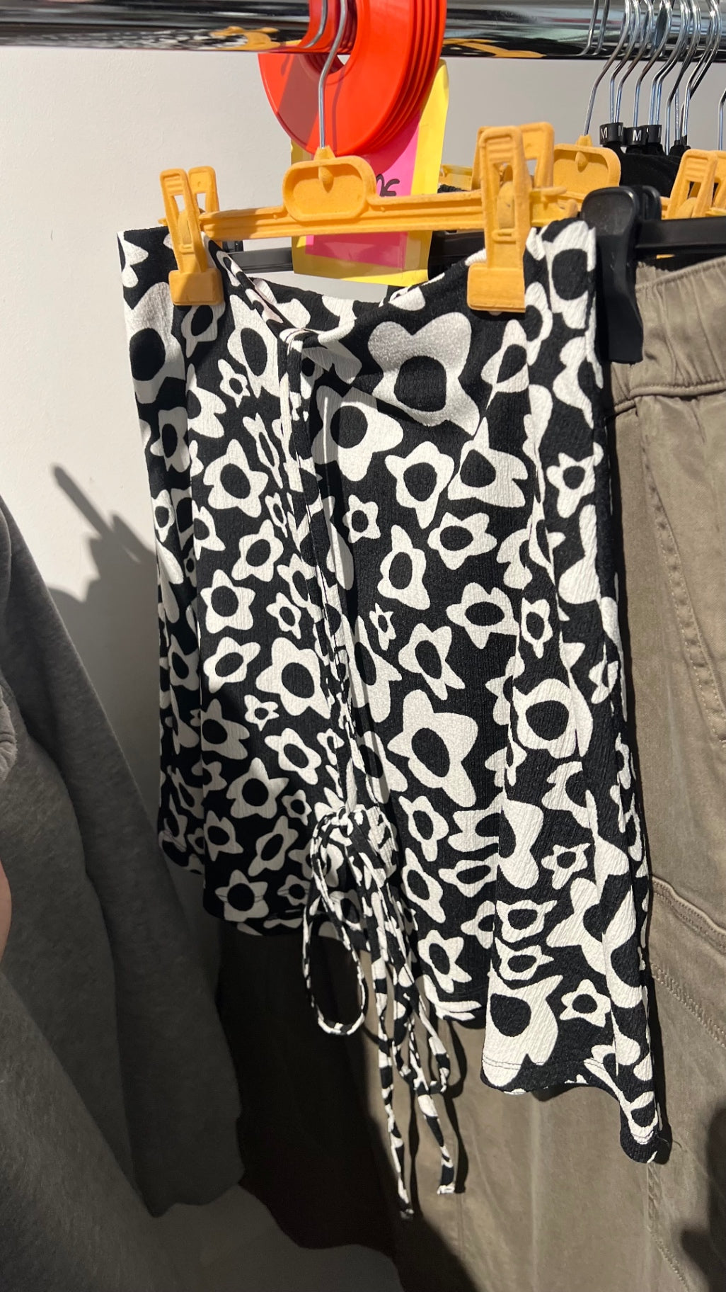 Top Schwarz und Weiß Gr.: S