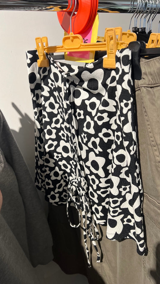 Top Schwarz und Weiß Gr.: S