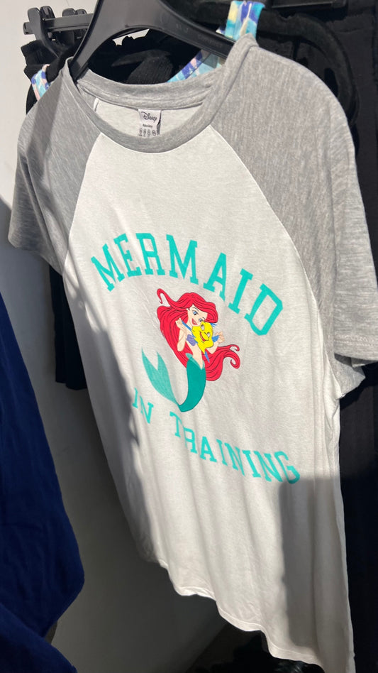 Disney T-Shirt Grau und Weiß Gr.: L