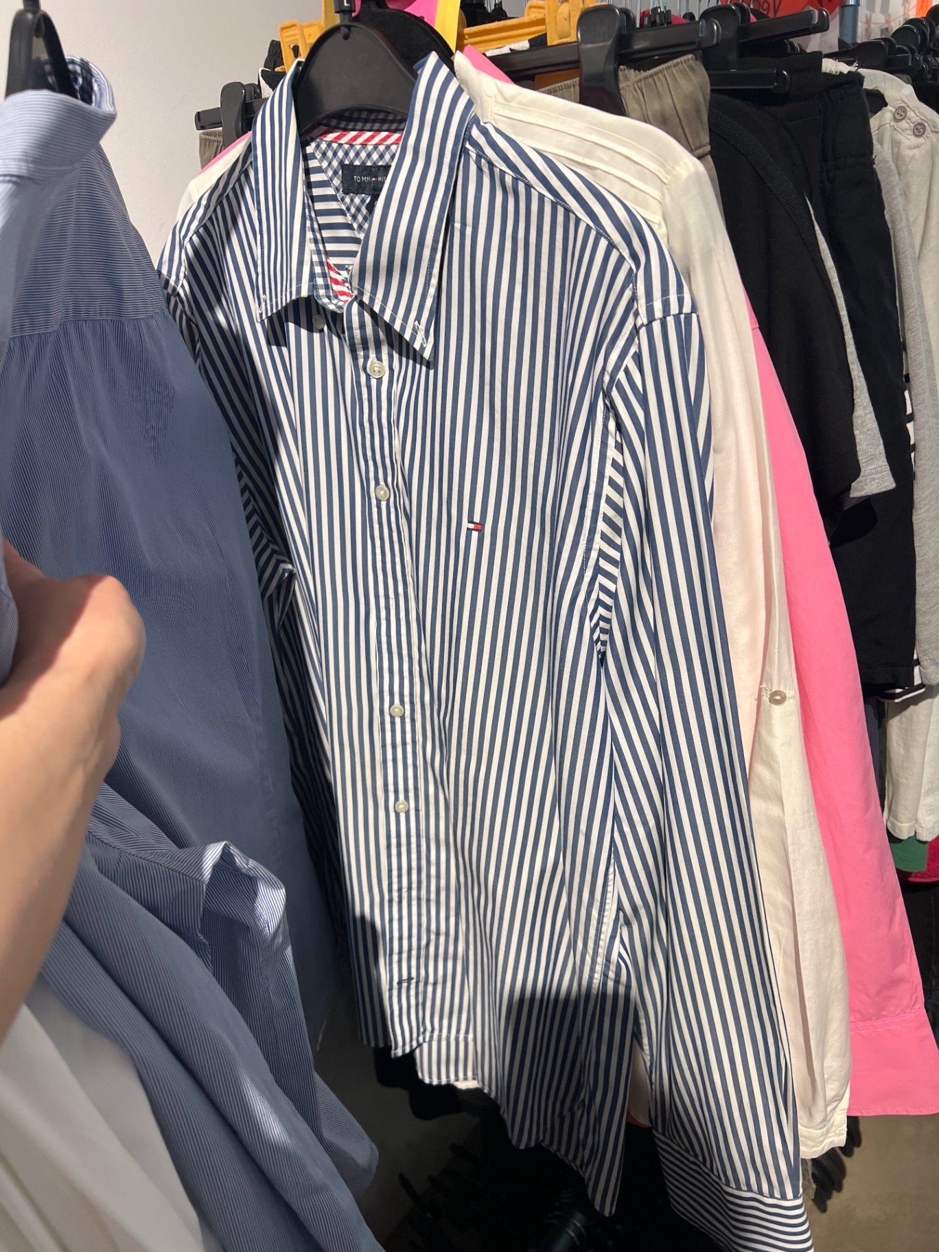 Tommy Hilfiger Hemd Blau Gr.: L