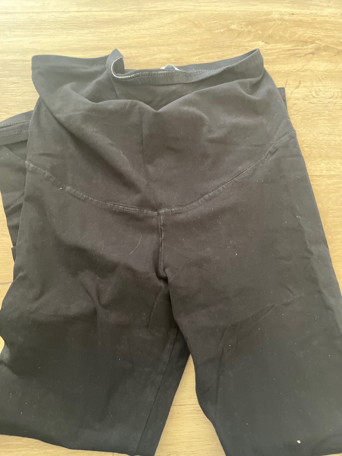 H&M Umstandsleggings Schwarz: S
