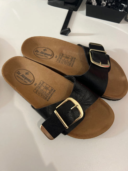 Dr. Jürgens Sandalen Schwarz Gr.: 40
