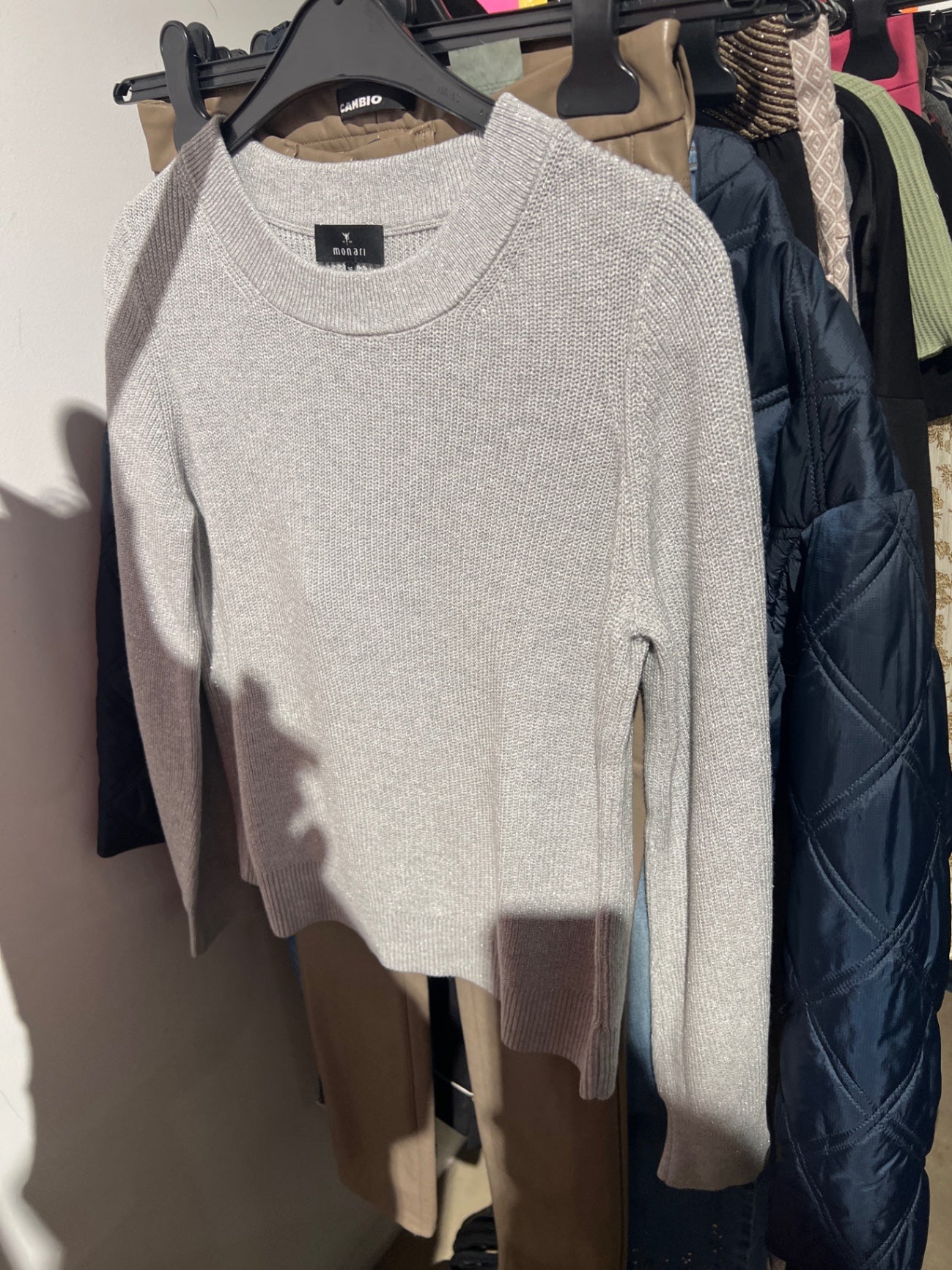 monari Pullover Hellgrau Gr.: XS