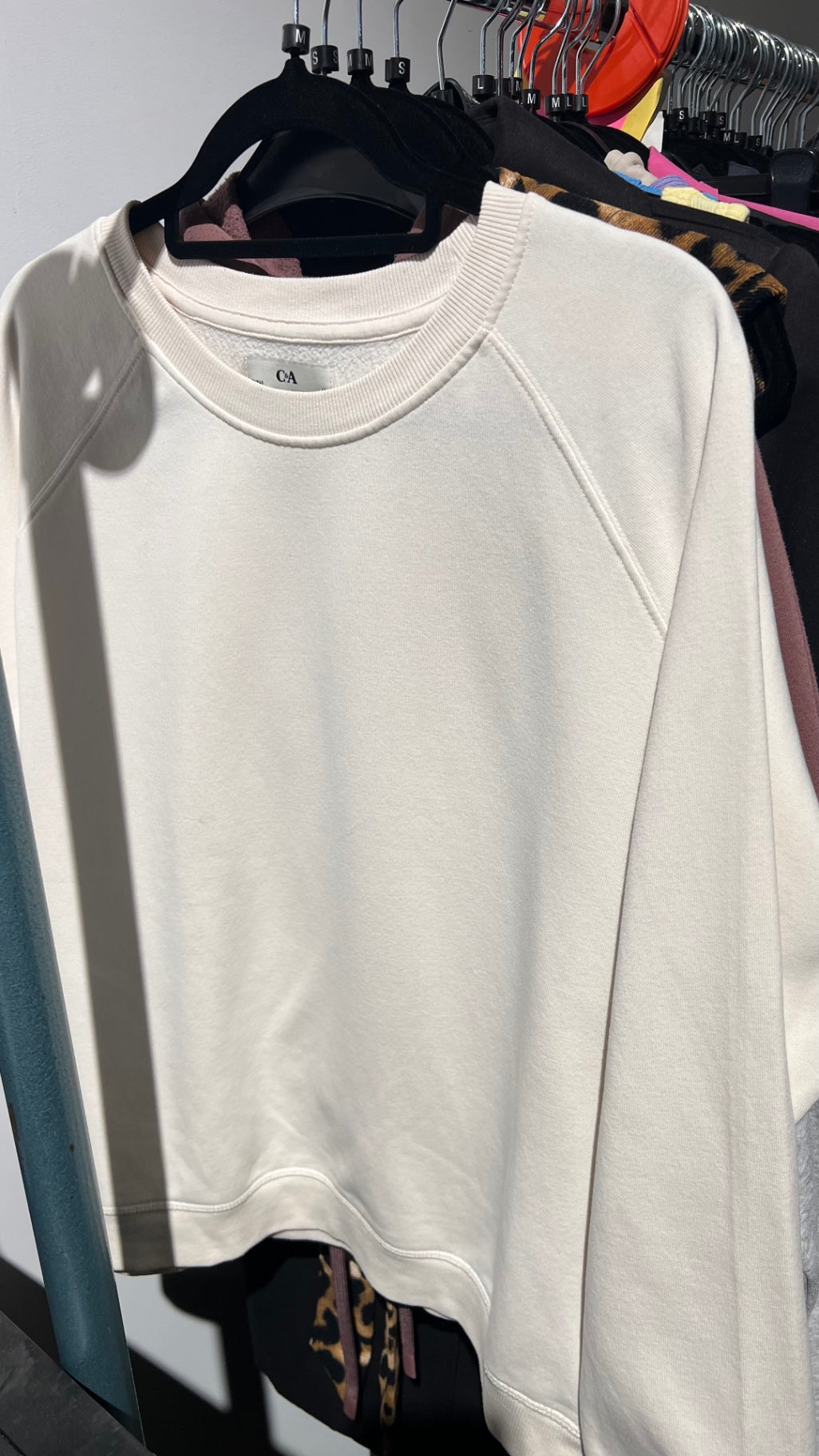 C&A Sweatshirt Creme Gr.: M