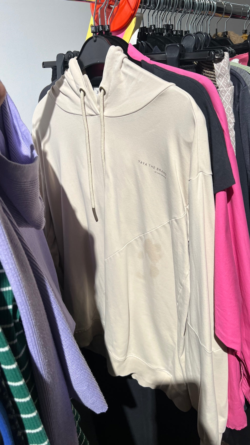 YAYA Pullover Creme Gr.: M