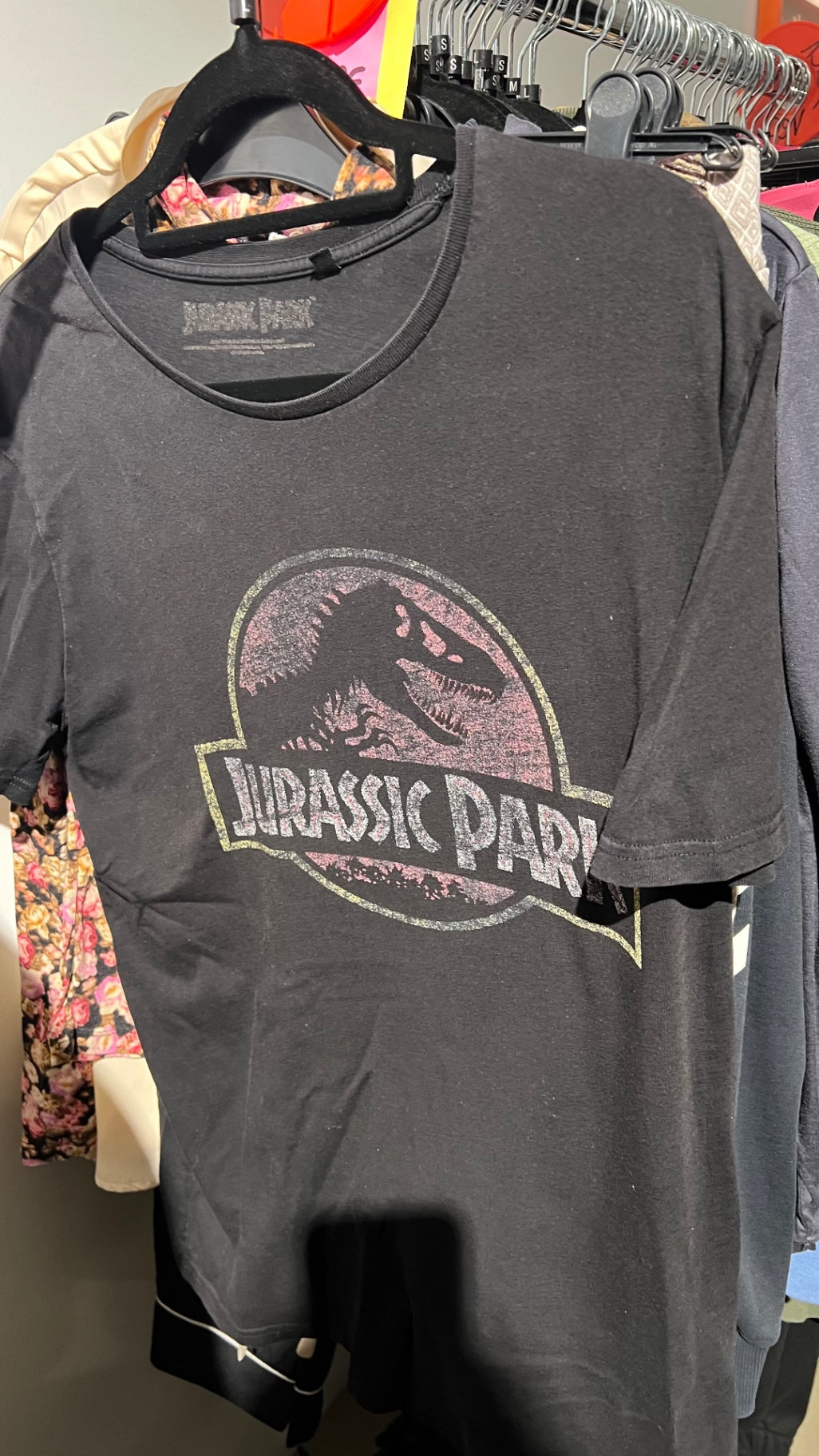 Jurassic Park T-Shirt Schwarz Gr.: L