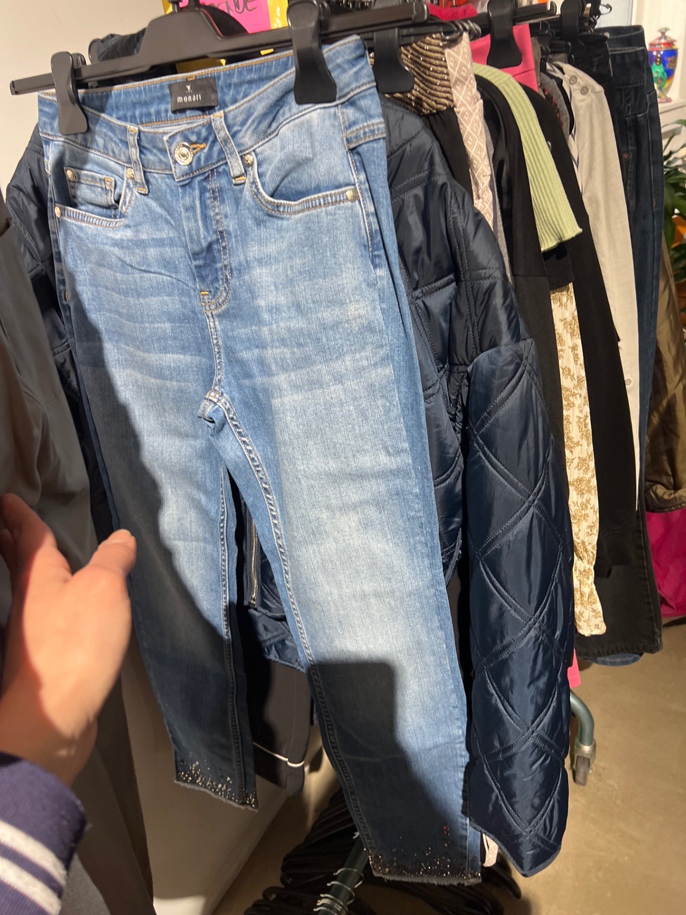 monari Jeans Blau Gr.: XS