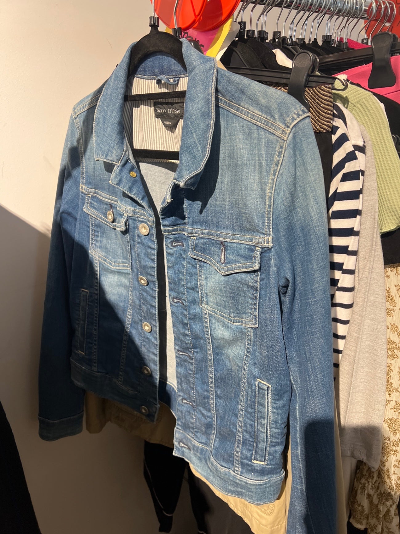Marc O'Polo Jeansjacke Blau Gr.: M