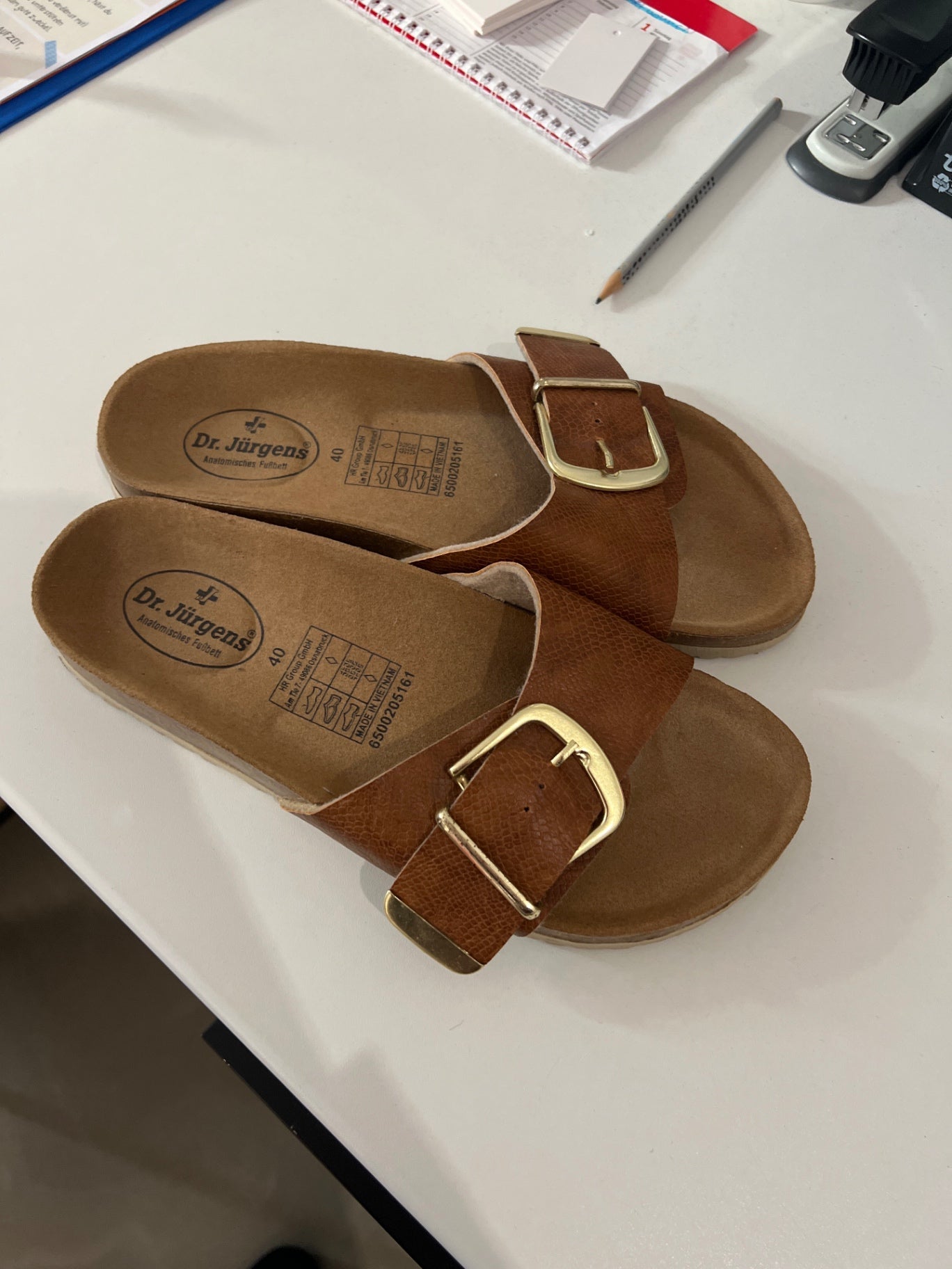 Dr. Jürgens Sandalen Braun Gr.: 40