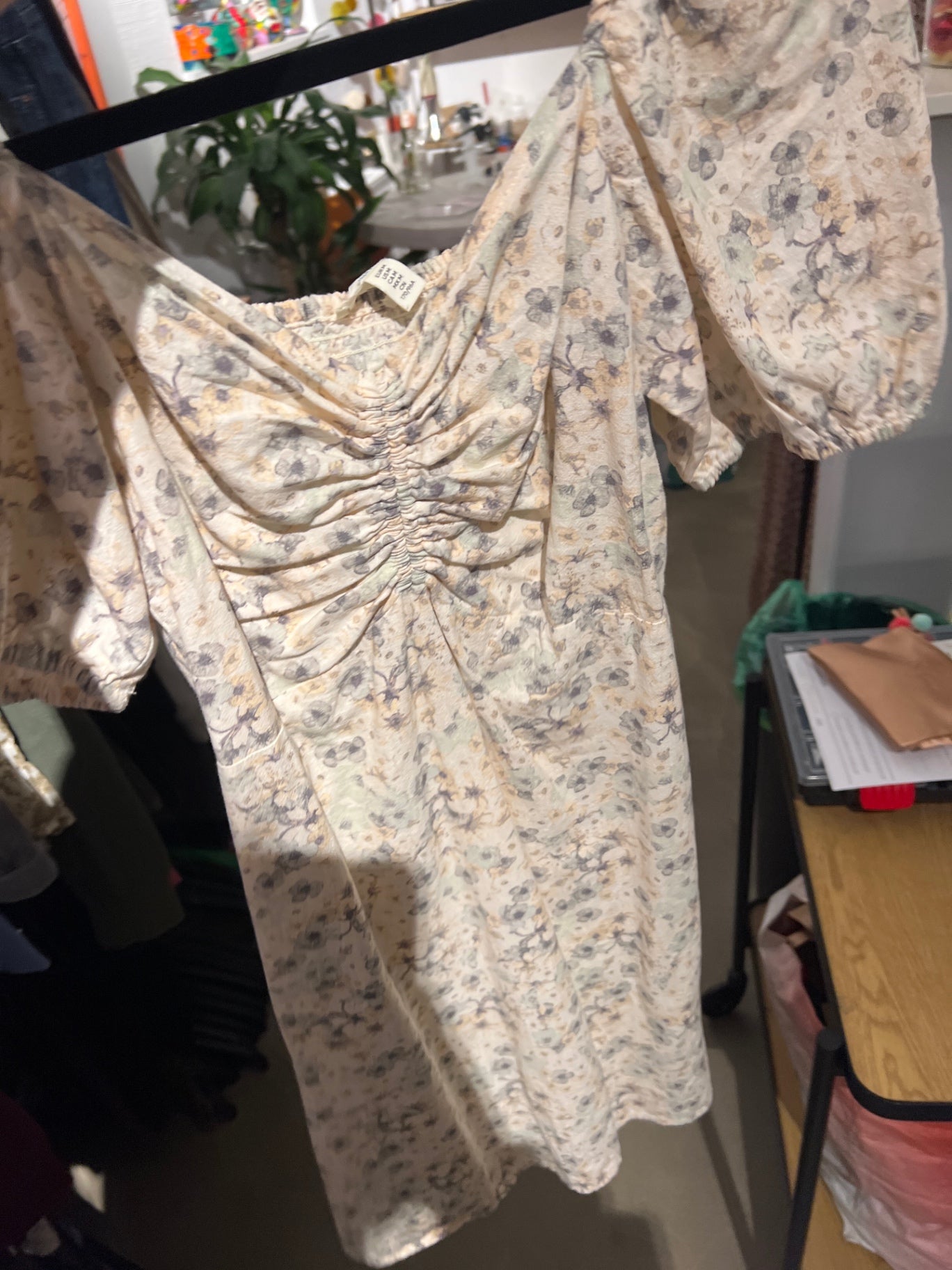 H&M Kleid Beige Gr.: M
