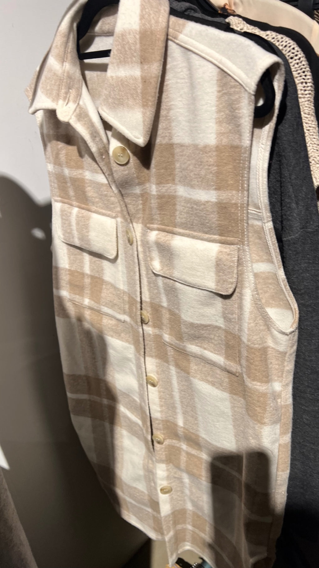 H&M Weste Beige Gr.: XS