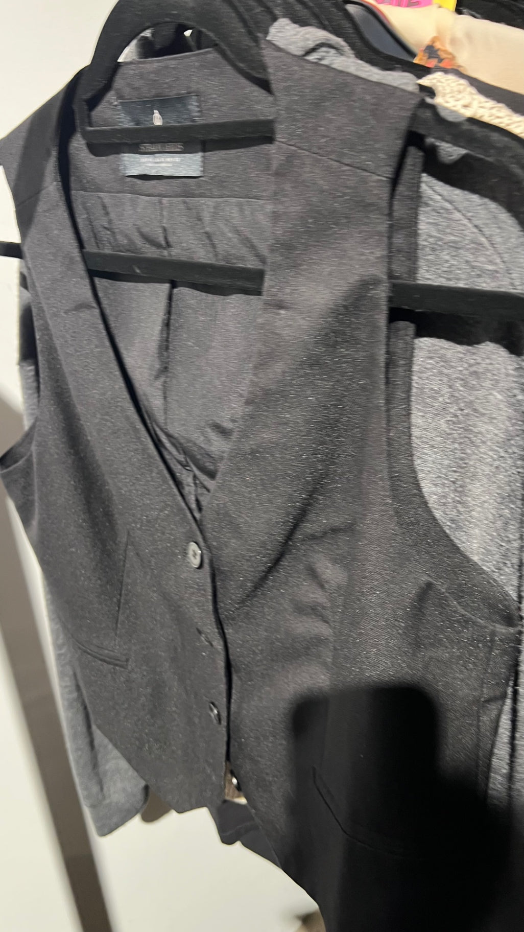 Stradivarius Weste Schwarz Gr.: XL