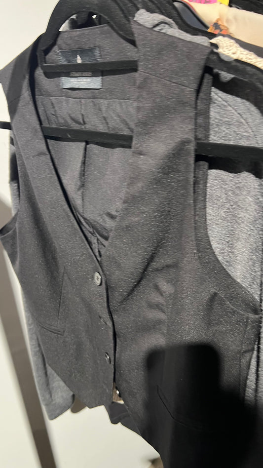 Stradivarius Weste Schwarz Gr.: XL