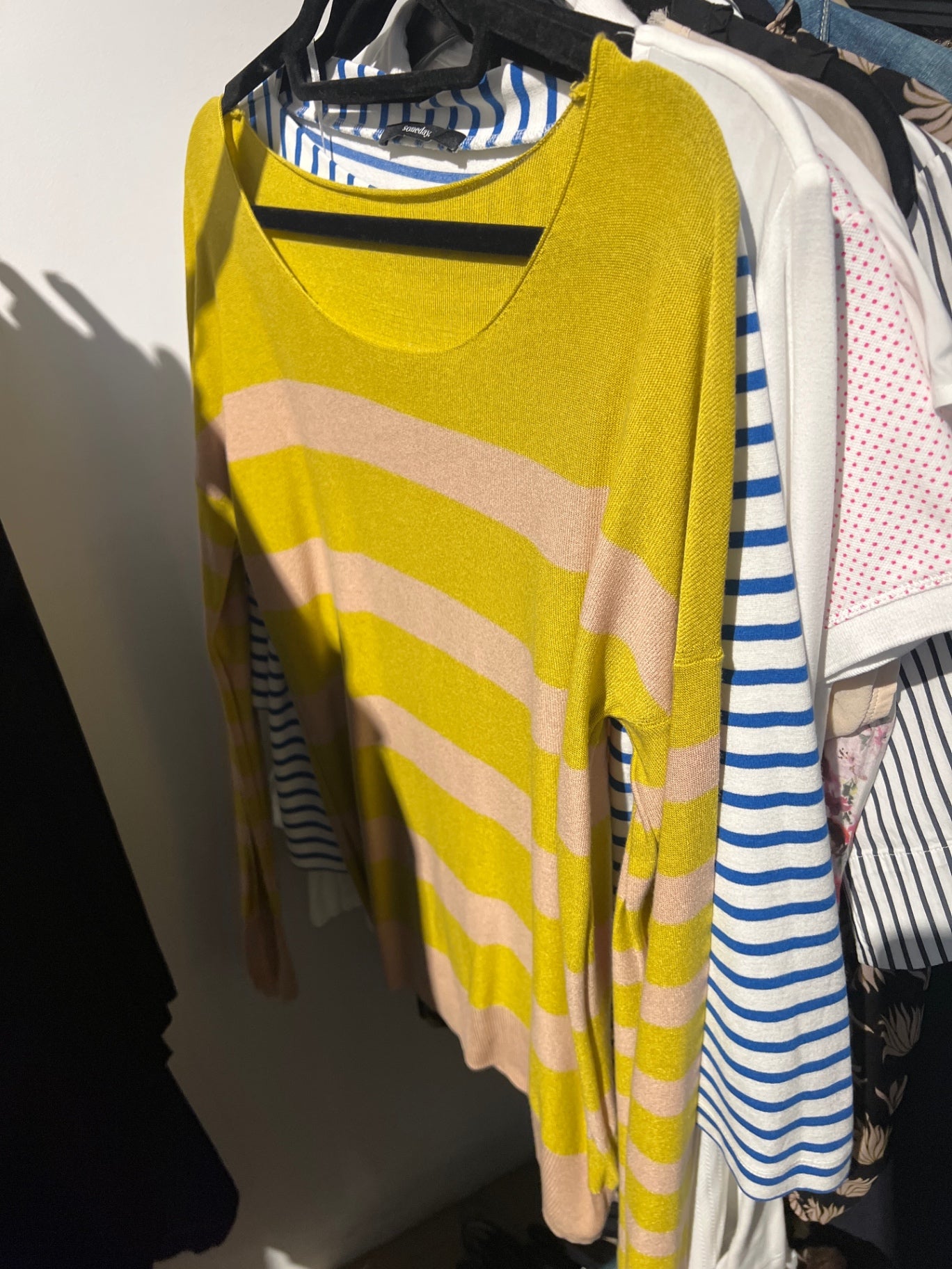 JOOP Pullover Gelb und Beige Gr.: M