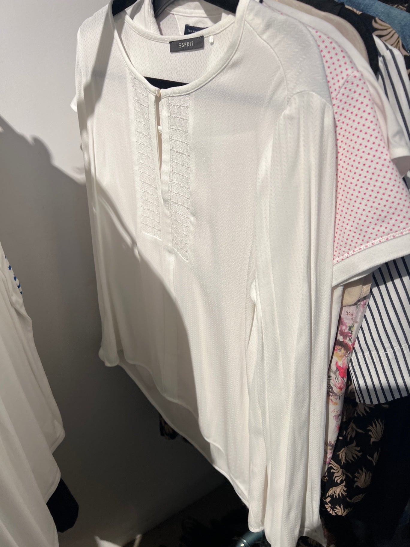 Esprit Bluse Weiß Gr.: L