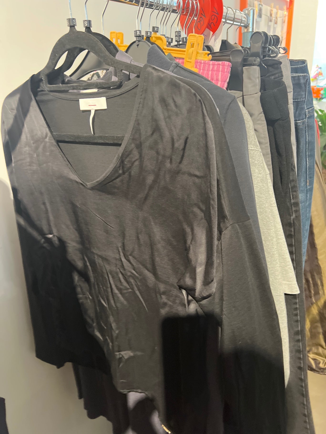 Cinque Langarmshirt Schwarz Gr.: S