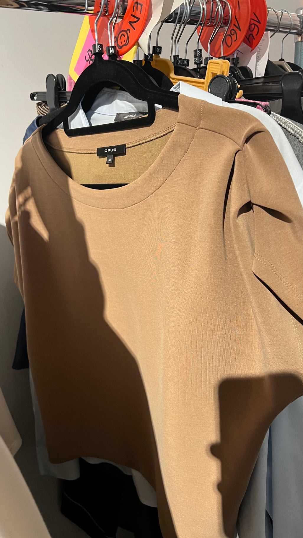 OPUS T-Shirt Beige Gr.: M
